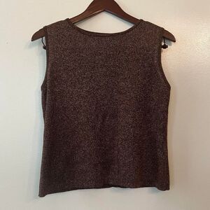 COPY - Joseph A. Silk/Metallic Blouse